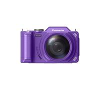 MoSundi 4K Digital Camera 64MP with 18x Zoom and 3-inch Flip Screen, WiFi Enabled for Easy Sharing, Compatible with Smartphones, Black Purple