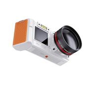 MoSundi 4K Digital Mirrorless Camera with 96MP Sensor, 3.5-inch HD Display, 50x Digital Zoom and WiFi, White White
