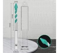 MoSundi 6-12mm Eccentric Concrete Tile Drill Bit Set, 4-Piece Triangular Alloy Core Drill Stone, Brick, and Drywall