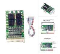 MoSundi 6S-13S 25A Battery Charging Module with Protection Balancer Equalizer PCB Board for Lithium and LiFePO4 Battery Packs