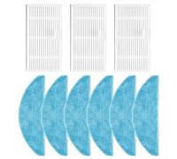 MoSundi 9/16 Pack Replacement Parts Kit For Cecotec For Conga 7490 Immortal 8290 Immortal For Kabum Smart 900 For Liectroux G7 Vacuum Includes Rags Filters(A)