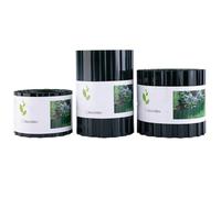 MoSundi 9m Plastic Garden Fence Weather Resistant PET Lawn Border Edging