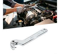 MoSundi Adjustable C Spanner Hook Wrench 21cm Chrome Vanadium(51-121 Round Head)