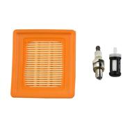 MoSundi Air and Fuel Filter Service Kit Compatible with Stihl KM131 KM131R Trimmer, Replacement for 4180 141 0300 and 0000 350 3521, Includes CMR 6H Spark Plug