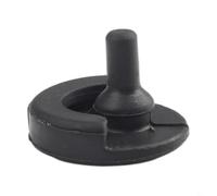 MoSundi Air Fryer Rubber Tips Replacement Cap Cover, Food Grade Heat Resistant Bumpers for Grill Pan Protection, Compatible with Ninja Foodi 4QT AF100/AF101/AF161/AF150, 4/8 Pack Black