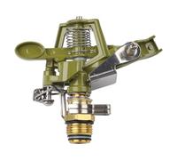 MoSundi Alloy Rotating Sprinkler Nozzle 1/2" 3/4" 360 Swing Arm for Garden Irrigation, Zinc Alloy Waterproof Anti- Lawn Watering with 8-12 for m Range