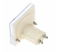 MoSundi Analog Panel for Meter for DC 0-30V/50V 0-5A/10A, 85C1 GB/T7676-98 Voltmeter Gauge with Clear Scale and Fine-Tuning Button, Transparent White 65mm x 56mm