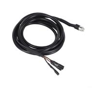 MoSundi AUX Audio Input Cable for Mercedes C-Class W203 W209-150cm Car Line-in Adaptor MP3 USB Adapter Black