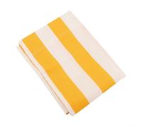 MoSundi Beach Lounger for Replacement Cloth 120x45 cm, Yellow & White Double-Sided Polyester Fabric Chair Sun Lounger, Water Resistant & Quick Dry(1pc)