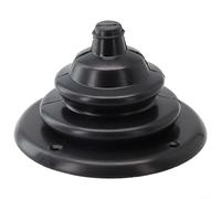MoSundi Black Plastic Boat Rigging Hole Cover 100mm Bottom Diameter,for Steering Throttle Shift Cable Boot Wire Harness Protection Marine Parts
