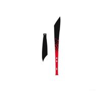 MoSundi Black PVC Protective Shell for PS5 Pro Dust Guard(Red)