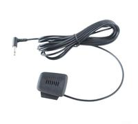 MoSundi Car Microphone 3.5mm External Mic for BMW Roof Panel Reading Light - Noise Cancelling Wired Replacement Head Unit Audio Assembly 300cm Black