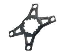 MoSundi Chainring Adapter for 3-Bolt to 4-Bolt 110mm BCD Conversion, CNC Machined 6061 Aluminum Alloy, Lightweight 40g, for Single or Double Chainring Setup