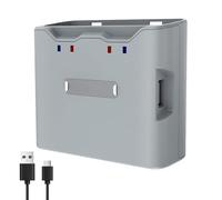 MoSundi Charging Dock for DJI Mini 2/4K, 3-in-1 Two-Way Charging Hub, Portable with PC Material, Gray