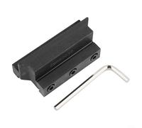 MoSundi CNC Lathe Grooving Tool Holder SMBB for SPB, High Stability Alloy Steel Parting Block, Quick Change Design, 16-32mm Capacity(SMBB2032)