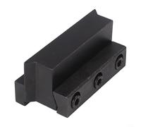 MoSundi CNC Lathe Grooving Tool Holder SMBB for SPB, High Stability Alloy Steel Parting Block, Quick Change Design, 16-32mm Capacity(SMBB2026)