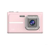 MoSundi Digital Camera, 48MP With 2 4 Inch HD Screen 1080P Video Recording And 5x Zoom Featuring Auto Focus And Fill Light(Pink)