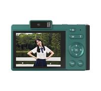 MoSundi Digital Camera 48MP with 4K Video and Autofocus, 2.8-inch HD Screen, Built-in Flash, for OTG File Transfer, for Student Photography, Compatible with 128GB Memory Card (Pink) Green