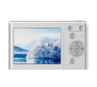 MoSundi Digital Camera With 4K 50MP Resolution, 2.8 Inch Screen, 16X Digital Zoom, Anti Shake And Fill Light, Compact And Portable, For Photography And Vlogging(Silver)