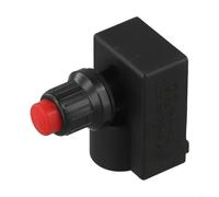 MoSundi Electronic Push Button Igniter for Patio Heater, Gas Fire, Grill & Stove - 200 C Heat PP Construction with Spark Electrode Wire - Black