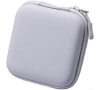 MoSundi EVA Hard Case for Cable Organiser Electronics Gadget Bag Water Resistant Pouch for SSD Drive Data Lines 11.5cm(PU)