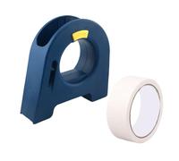 MoSundi Floor Tape Applicator Dispenser with Sharp Cutting Edge for Wall and Floor Painting, ABS Material, 16.5 x 16.5 x 4.2 cm, Blue