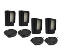 MoSundi for BISSELL for ICONPET Cordless Vacuum Filter Set Series 2288 2746 2792 Replace Parts 1621427 1621616 1621064 Washable HEPA Pre Post Motor Filters for Pet Hair Dust 8 Pack(4 PACK)