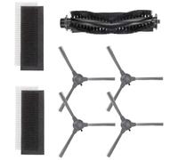 MoSundi for Replacement Kit BG600 BG700 BG800 Robot for Vacuum, 4 Side Brushes 2 Filters 1 Rolling Brush, High-Efficiency Cleaning Parts Accessories
