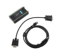 MoSundi for siemens S7 Programming Cable USB to MPI PPI Adapter for S7-200 S7-300 S7-400 PLC Communication Cable with for surge Protection 2.5m