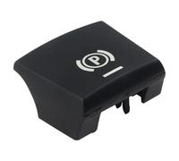 MoSundi Handbrake Parking Brake Switch P Button Cover ABS Black Compatible with for BMW 1 3 4 5 7 Series X1 X3 X4 X6 2014-2023