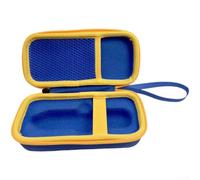 MoSundi Hard Case for 3D Doodler Start+ Essentials Pen - EVA Storage Box with Mesh Pockets for Filament Refills and USB Cable - Blue Travel Organizer 185x90x70mm