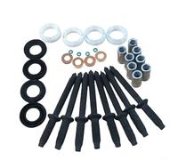 MoSundi Injector Seal Washer O-Ring Kit Compatible with 206 207 307 1.6 HDI Replace 3M5Q9R524AA 3M5Q6K780BB