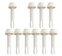 MoSundi Joint Pin and Rubber Seal 60mm/70mm for Intex 13'-24' Pools - 6 or 10 Pack, White, Easy Install, for 2015 and Older for Metal Frame Pool for Models