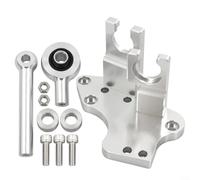 MoSundi Manual Transmission Shifter Cable Bracket,for K Series Engine Swap, Fits 2002-2004 Civic Si Type S and EG6 DC2 EK9, Aluminum Construction Silver