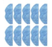 MoSundi Microfiber Mop Cloth for 360 for s8 Plus Robot Vacuum - Soft Reusable Pads Deep Clean Hard Floors Machine Washable 267mm(10 PACK)