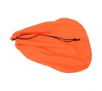 MoSundi Motorcycle Helmet Storage Bag With Drawstring Closure Protective Dust Cover For Full Face Helmet Black Orange Gray Green(Orange)