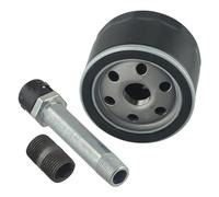 MoSundi Oil Filter Conversion Kit with AM125424 Filter, AM131611 Drain and MIU13767 Adapter Compatible with E120 E130 for e150 E160 E170 E180 X166R Z335E Lawn Tractor