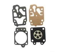 MoSundi Oil-Powered Lawn Mower MP1140-5 Carburetor Repair Kit with Diaphragms and Gaskets Efficient Engine Maintenance, Black Plastic Parts 2.87 x 1.69 x 0.12 Inches