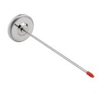 MoSundi Outdoor Soil Temperature Probe Meter, 200mm Stainless Steel Thermometer,for Garden Compost Monitoring, 54mm 10-76C Range(Earth)