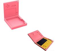 MoSundi Playdate Case Rugged Carry Case for Panic Playdate Handheld Gaming - Pressure-Resistant Protective Cover with Organizer Pocket 9x8.8x1.7cm(Pink)