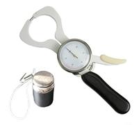 MoSundi Portable Skinfold Caliper for Body Fat Measurement, Constant Pressure Design, 0-60mm Range for Athletes