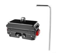 MoSundi Quick Release Mount for Insta360 Cameras Lightweight Metal Bracket with Safety Lock for Cycling Car Mounts X3 X5(Set)