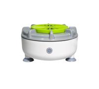 MoSundi Rechargeable Automatic Fruit and Vegetable Cleaner with for VORTEX Washing Technology, Portable Electric Kitchen Washer for Produce, Meat and Utensils, White