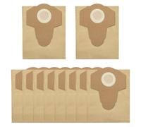 MoSundi Replacement Dust Bags for Einhell TC-VC 1825 For Power X-Change 25L Cordless Wet and Dry Vacuum Cleaner, 20L Self-Emptying Station Collection Bags(10 PACK)