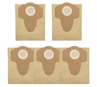 MoSundi Replacement Dust Bags for Einhell TC-VC 1825 For Power X-Change 25L Cordless Wet and Dry Vacuum Cleaner, 20L Self-Emptying Station Collection Bags(5 PACK)