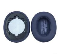 MoSundi Replacement Ear Pads for JBL LIVE400BT 460NC 500BT - Wrinkle Leather Earmuffs Soft Sponge Padding Noise Reduction Blue(H)