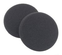 MoSundi Replacement Earpads for Koss PortaPro Headphones High-Density Sponge Foam Pairs Breathable Design 50mm Grey(Blakc 2pc)