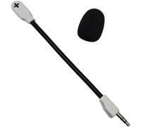 MoSundi Replacement Microphone for Logitech G PRO X2 Headset Professional Sound Gaming Mic 15cm Slim Design Pink(White)