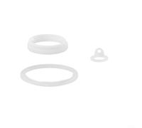 MoSundi Replacement Silicone Gasket,for Thermoflask 24 32 40 64 oz Water Bottles, Grade Seal,for Straw and Chug Lids, Dishwasher Safe, Transparent(3 sets)