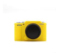 MoSundi Silicone Camera Case for Fujifilm X-M5 Protective Cover Shock Resistant Anti-Scratch Skin Flexible Rubber Bumper Handle Accessory Black Red Yellow Brown Green Blue White 24x16x5cm(Yellow)